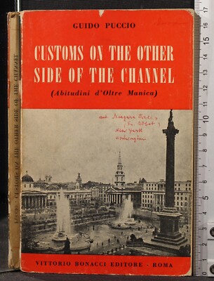 CUSTOMS ON THE OTHER SIDE OF THE CHANNEL. GUIDO PUCCIO. BONACCI.