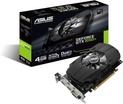 ASUS NVIDIA GeForce GTX 1050TI video card overclocking 4GB - Main Image