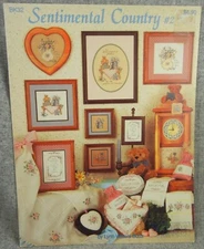 Sentimental Country 2 Cross Stitch Graph It Arts floral border friends love