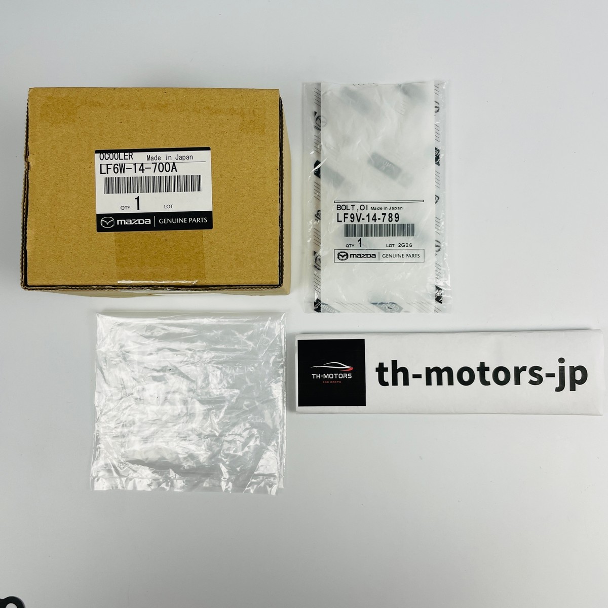 MAZDA オルゴール MAZDA Genuine MAZDA 3 5 6 CX-7 Updated Oil Cooler Kit LF6W-14-700A