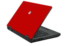 RED Vinyl Lid Skin Cover Decal fits HP ProBook 6460b Laptop
