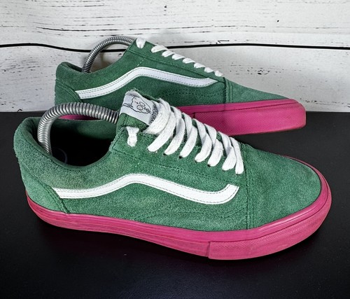 Vans Golf Wang Syndicate Old Skool Pro S Green Pink - UK 6 - Bild 3 von 14