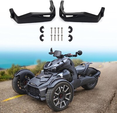 ZASCHMOY Kit De Protège-Mains UTV En Aluminium Noir Anodisé Pour Ryker 219400998 Protection Solide Et Conception Elegante Pour Ryker 600 900 Rallye 92153503