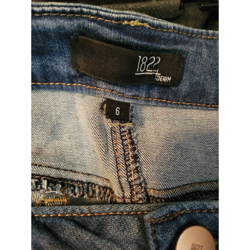 Neu mit Etikett 1822 Denim Ripped Skinny Ankle Denim Damenjeans Größe 6 - Bild 8 von 12