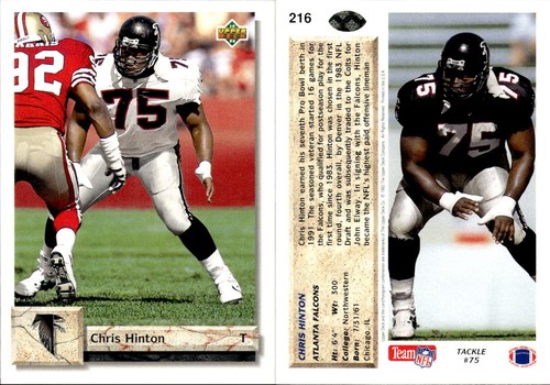 1992 Upper Deck Series 1 Football Complete Your Set #1-250 You Pick! - Picture 166 of 192