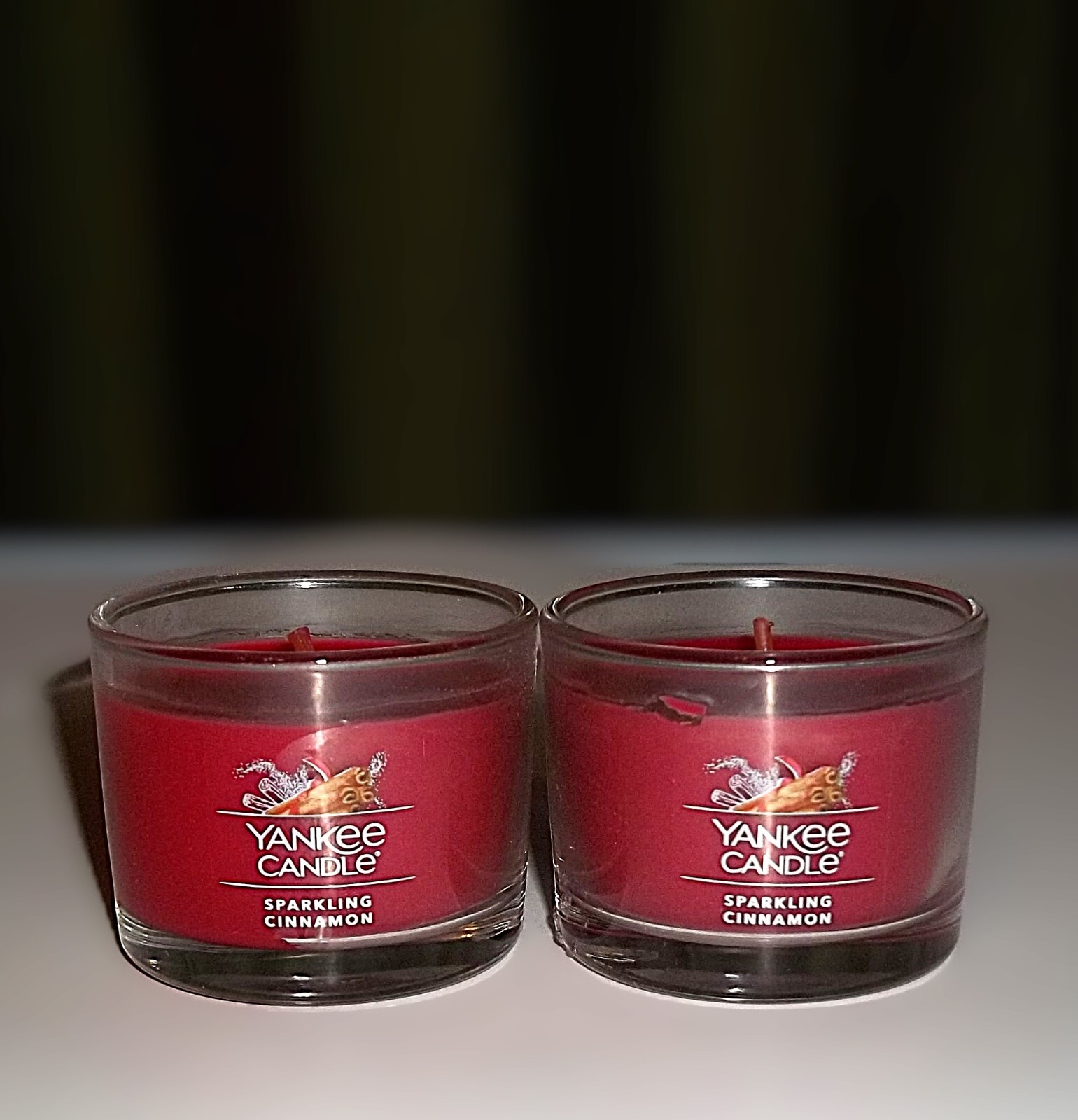 Yankee Candle Sparkling Cinnamon Votive Mini Candle 2-Pack