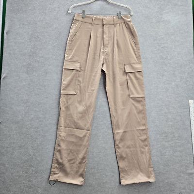 Youngla Men Pants M Beige Cargo Pants W217 Cargo 29'' Inseam Elastane Polyester
