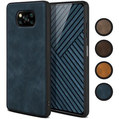 Hülle für Xiaomi Poco X3 NFC / X3 Pro Schutz Case Handy Cover Slim PU Lederhülle
