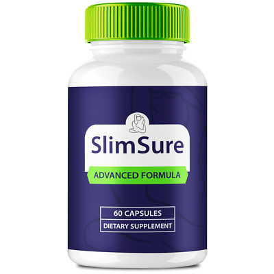 Slim Sure Keto Capsules, SlimSure Advanced Formula Weight Loss Pills 60ct