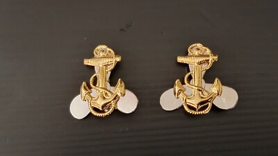Reproduction WW2 US Navy Pin WAVES Wave Women's Insignia PAIR 155p