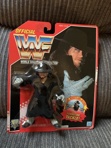 WWF Hasbro Series 8 Undertaker New On Card...