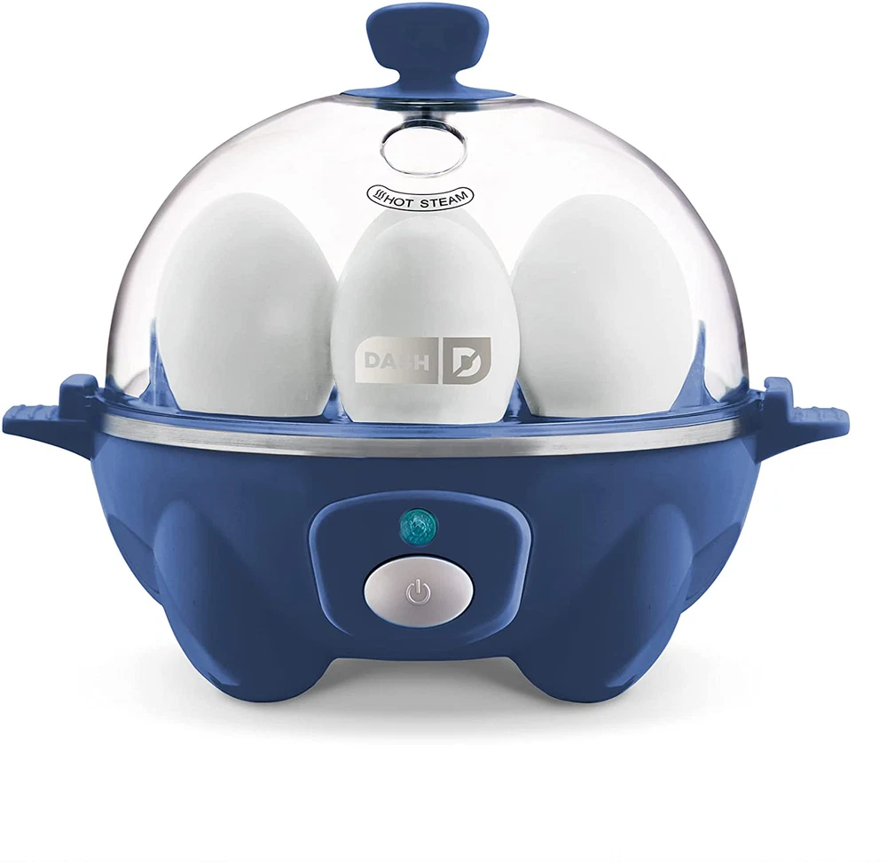 Dash Rapid Electric Egg Cooker with 6-Egg Capacity for Perfect Hard Boiled Eggs