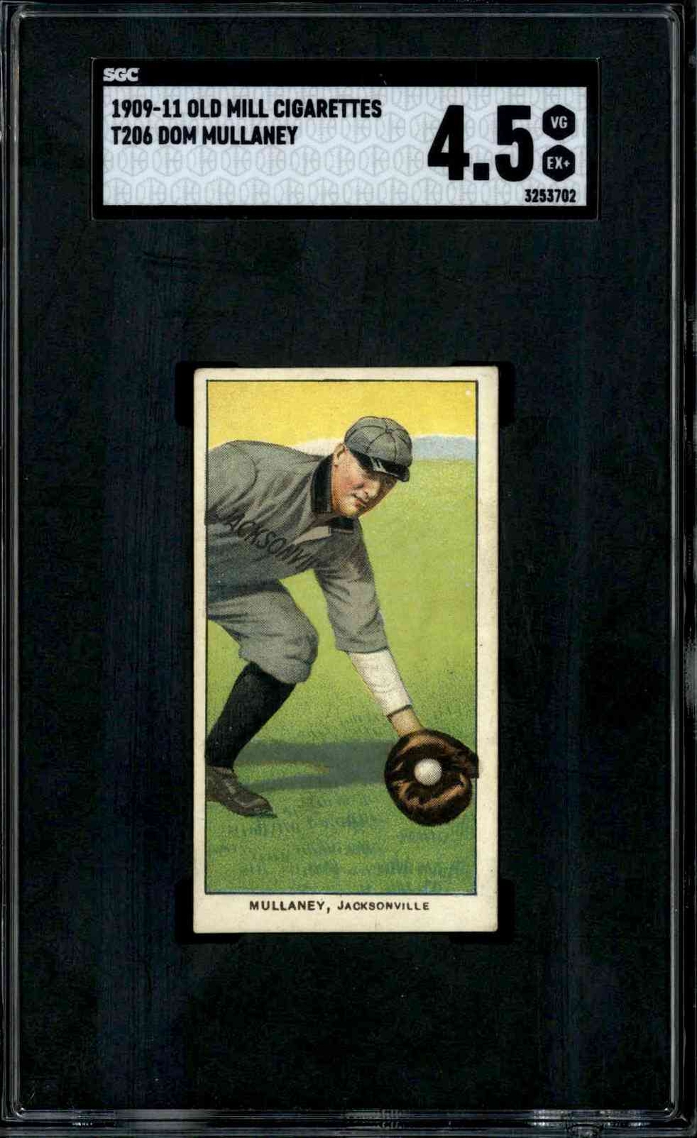 1909 T206 Dom Mullaney - SGC 4.5