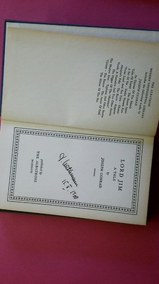 251285 Conrad Joseph LORD JIM HC