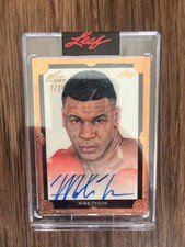 2021 Leaf- Art of Sport- Mike Tyson- Auto Autograph- 7/20