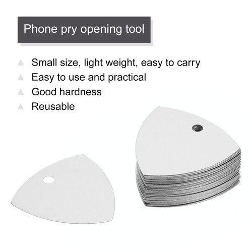 Phone Pry Opening Tools Metal 100pcs Silver 0.3mm for Phone Laptop PC Repair - Bild 4 von 7