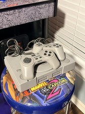 Sony PlayStation 1 PS1 SCPH-7501 Console for Parts or Repair W/ Working Controll