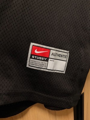 Nike x Stussy Black Dri-FIT Mesh Jersey S-XL Streetwear Athletic