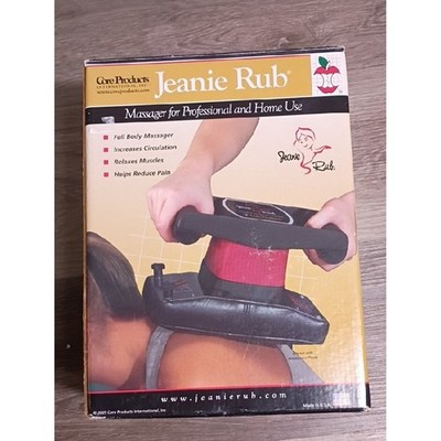 Jeanie Rub Red Handheld Massager by Core Products