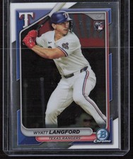 2023 Bowman Chrome #71 Wyatt Langford Rookie