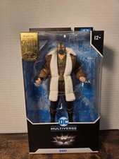 DC Multiverse Dark Knight Rises BANE  Trench Coat  Gold Label Mcfarlane New