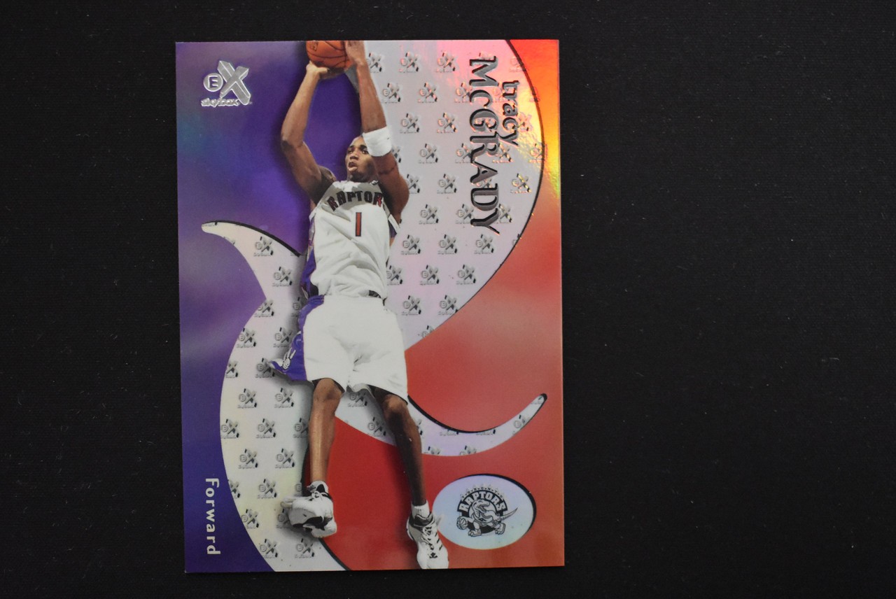 1999-00 SkyBox E-X Tracy McGrady #32 Toronto Raptors