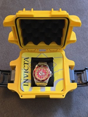 Invicta NFL Kansas City Chiefs Mens Watch Stainless Steel 47mm   New in Box