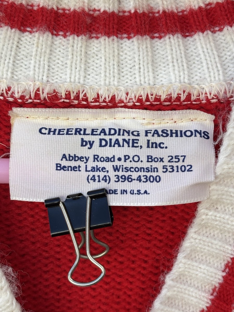 古着 YOUNG CHEERLEADER チアリーダーセーター USA製 レディースM相当 /eaa511727 Vintage 80s Girl's Acrylic Cheerleader Sweater Size S USA