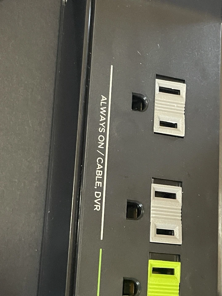 2 CyberPower Tier 2 Advanced Power Strip SurgeProtectors w/Smart Sensor HT705GR - Image 3 of 4