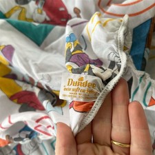 Disney Toddler Sheet Set Mickey Friends Alphabet Theme Vintage USA Made