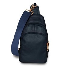 Sling Bag for Women Versatile leather sling bag for women, For Travel Navy