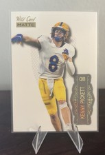 Wild Card 2022 Matte Kenny Pickett Football Base Set Sports Trading Card LBC-9