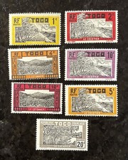 TOGO FRENCH COLONIAL DEFINITIVE AND POSTAGE DUE STAMPS MNH