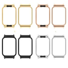 For Band8pro 20MM Metal Frame Milanese Strap Metal Case Protective Case Cover