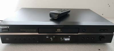 Sony SCD-XE597 Super Audio CD Player Mit Fernbedienung Ersatzteil/Defekt 