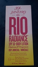 Image of Sol de Janeiro Rio Radiance Body Lotion SPF50 200ml Full Size Mineral Sunscreen