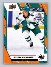 2024-25 Upper Deck San Jose Sharks Team Pack We William Eklund 2024-25 Upper Deck San Jose Sharks Team Pack We William Eklund