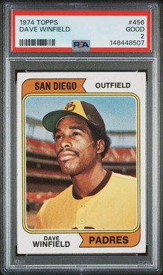 山カード 1974 Topps - Dave Winfield #456 (RC) for sale online | eBay