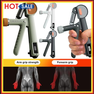 Grip Strength Trainer Anti Slip Finger Expander Ergonomic Handle for Gym Fitness