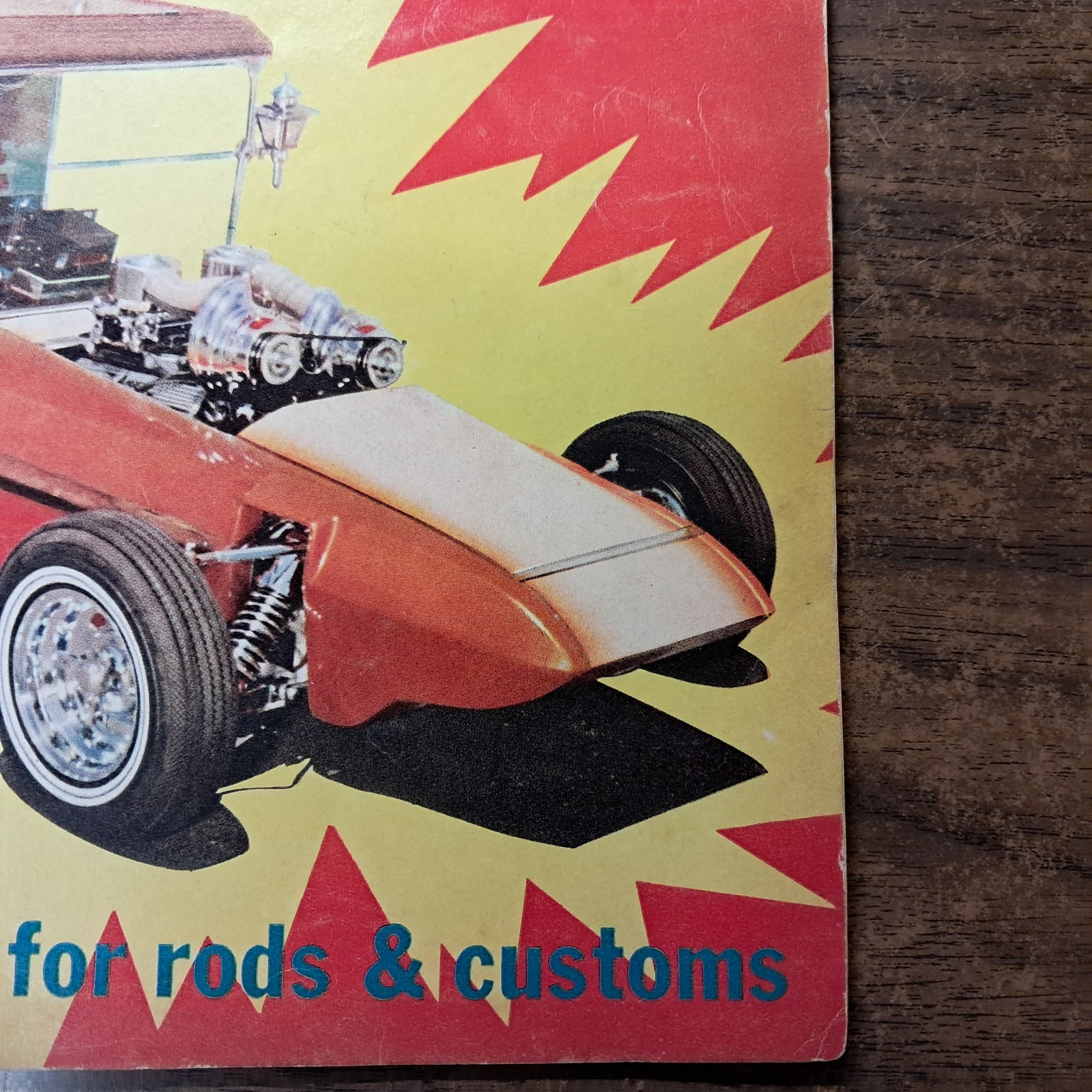 Nov. 1964 ROD & CUSTOM Surf Woody By Barris stamped Paid PX bought military base