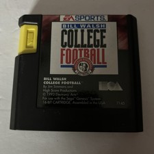 Bill Walsh College Football (Sega Genesis, 1993)