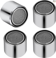 4 Pcs Bathroom Sink Filter Kitchen Faucet Aerator with Shell Female Thread 55