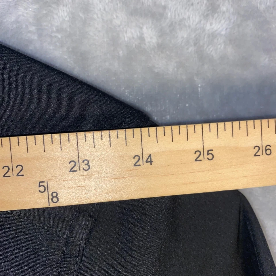 Chaqueta Nautica Para Hombres 4X Negra Resistente al Agua y al Viento Elastizada Activa Viento Cremallera Completa Foto 4 de 4