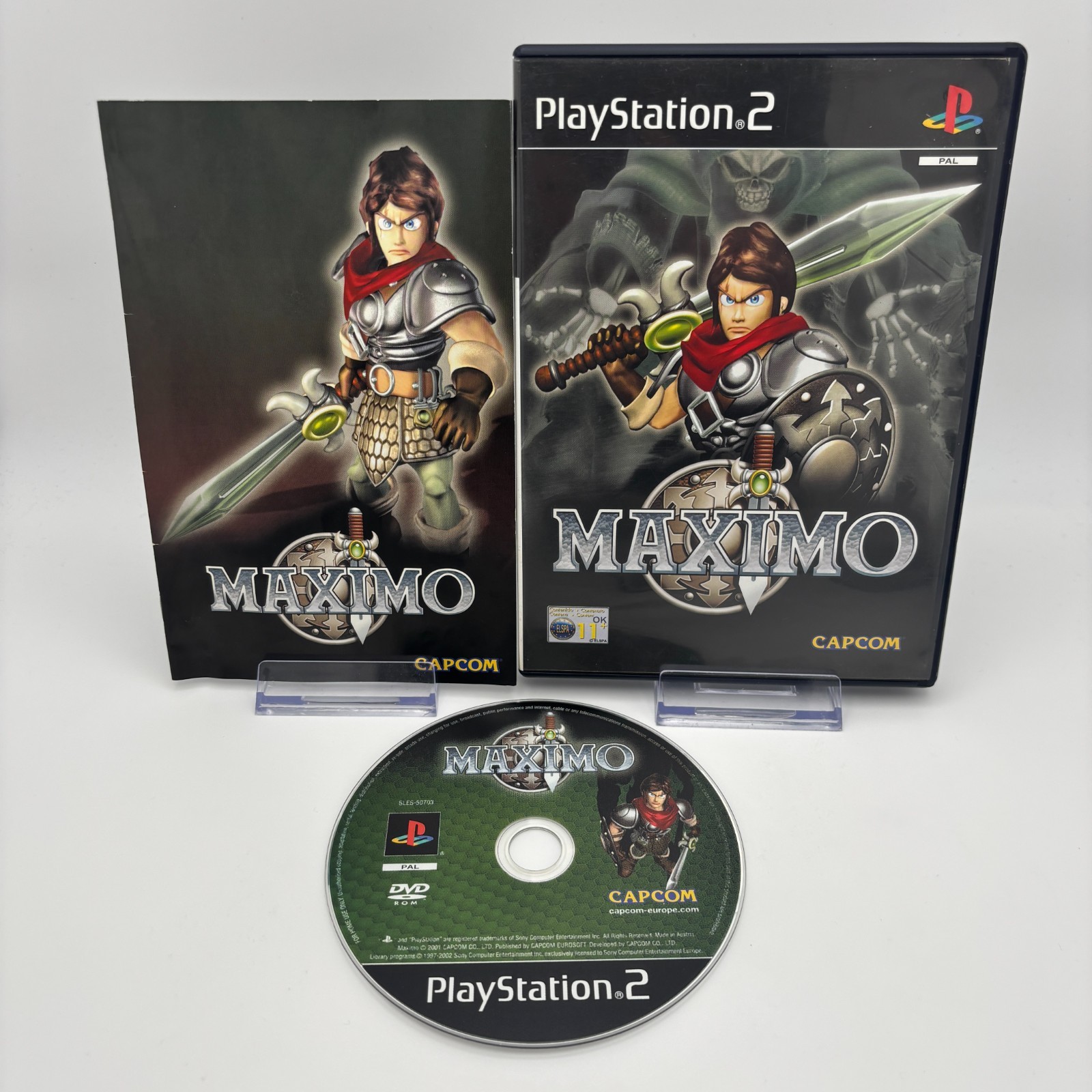 Maximo Ghosts to Glory (PAL Sony PS2, 2002) *Near Mint* Capcom *Disc Perfect*