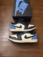 Nike Air Jordan 1 Retro Low OG Obsidian University Blue Sail