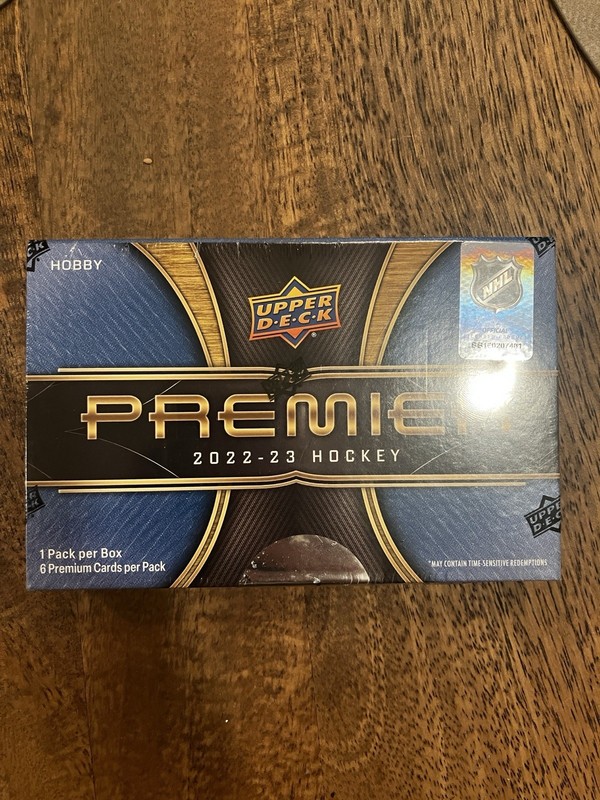 Upper Deck 2022/23 Premier Hockey Hobby Box