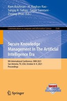 Secure Knowledge Management In The Artificial Intelligence Era Sanjay K. Sahay