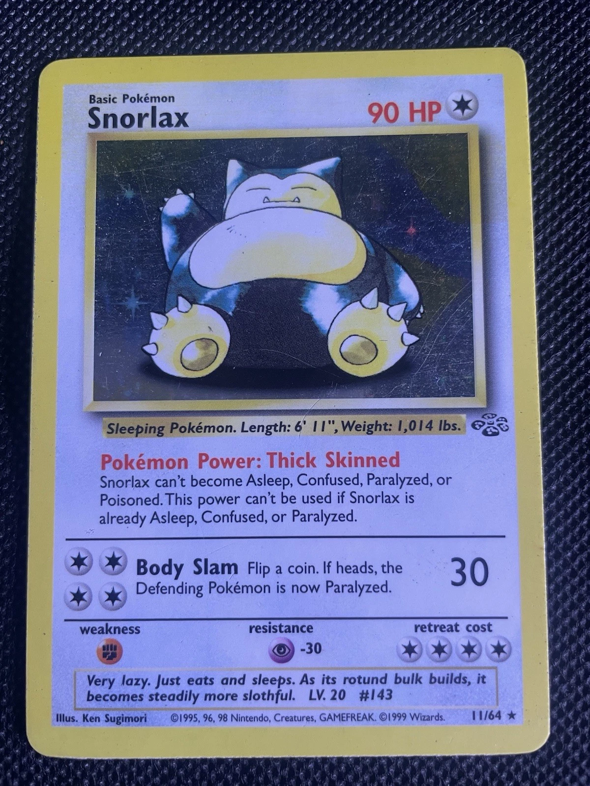 Snorlax Jungle Holo 11/64