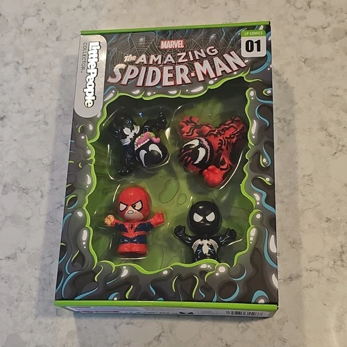 Little People Collector Marvel Spider-Man Venom Exclusive Set NEW/ SEALED
