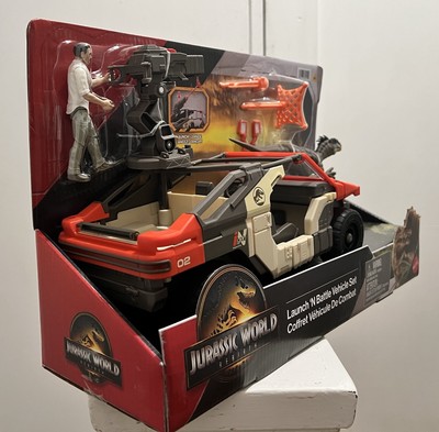 Jurassic World Rebirth Launch N Battle vehicle set | eBay
